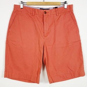 Tommy Hilfiger Salmon Cotton Chino Shorts 34 Men's
